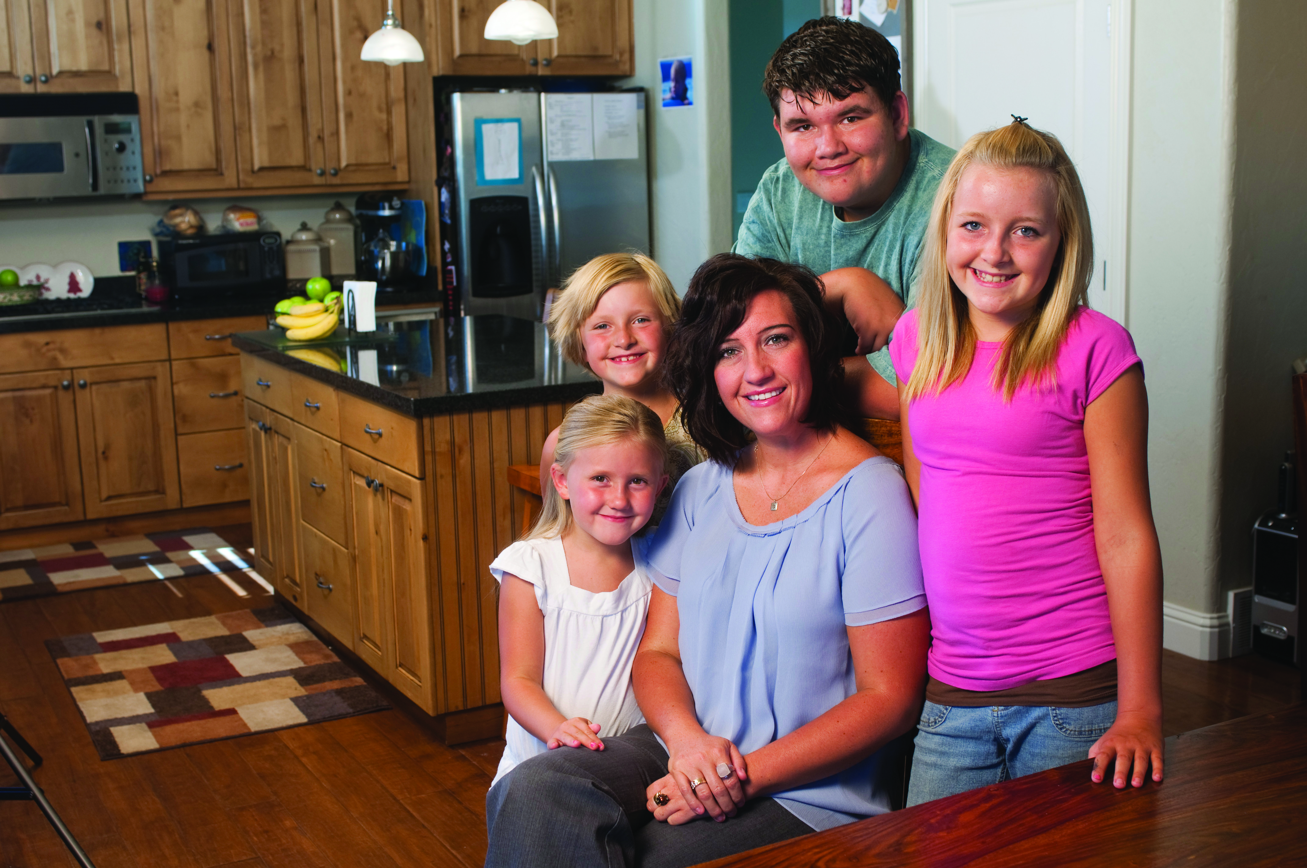 Driven by her love for her children, Lisa refused to give up in spite of her dire situation